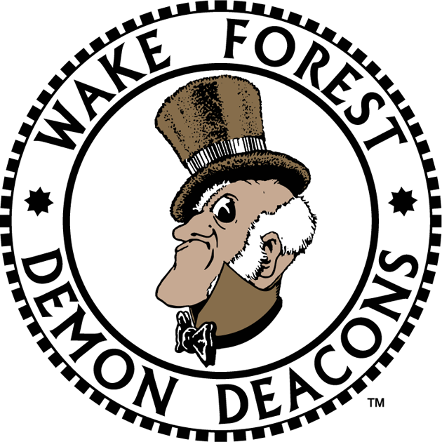 Wake Forest Demon Deacons 1968-1992 Primary Logo iron on transfers for fabric